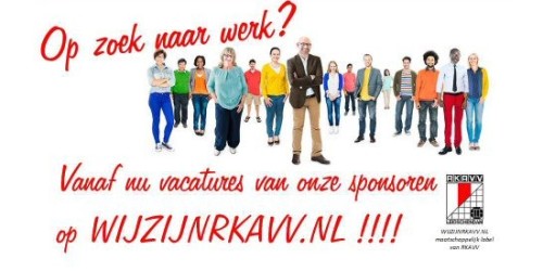 Vacatures van sponsoren nu op WIJZIJNRKAVV !